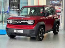 Vinfast Vf3 Plus màu đỏ