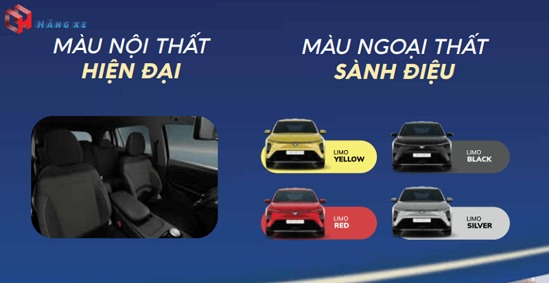 Bảng màu Vinfast Limo Green