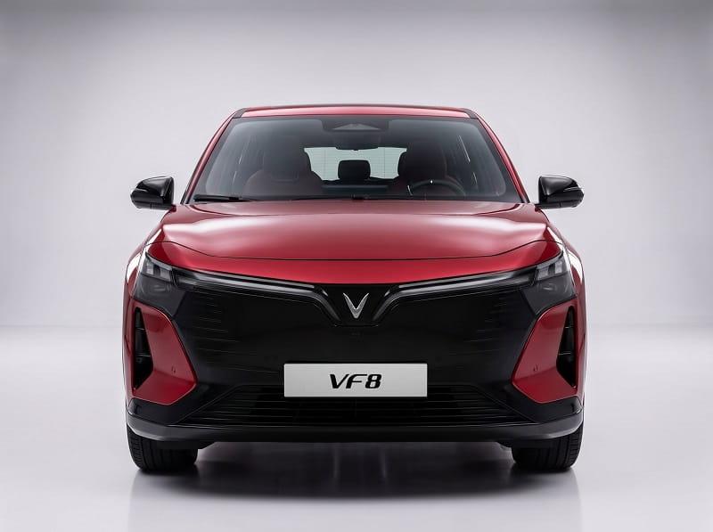 đánh giá Vinfast Vf8 all new phần đầu xe